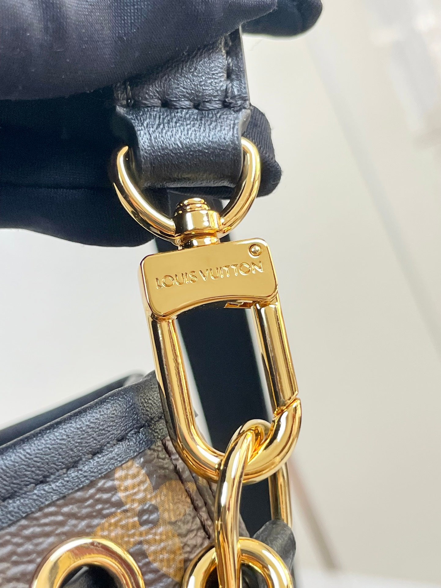 CANOÉ 20 IN BROWN MONOGRAM CANVAS GOLD HARDWARE mysite