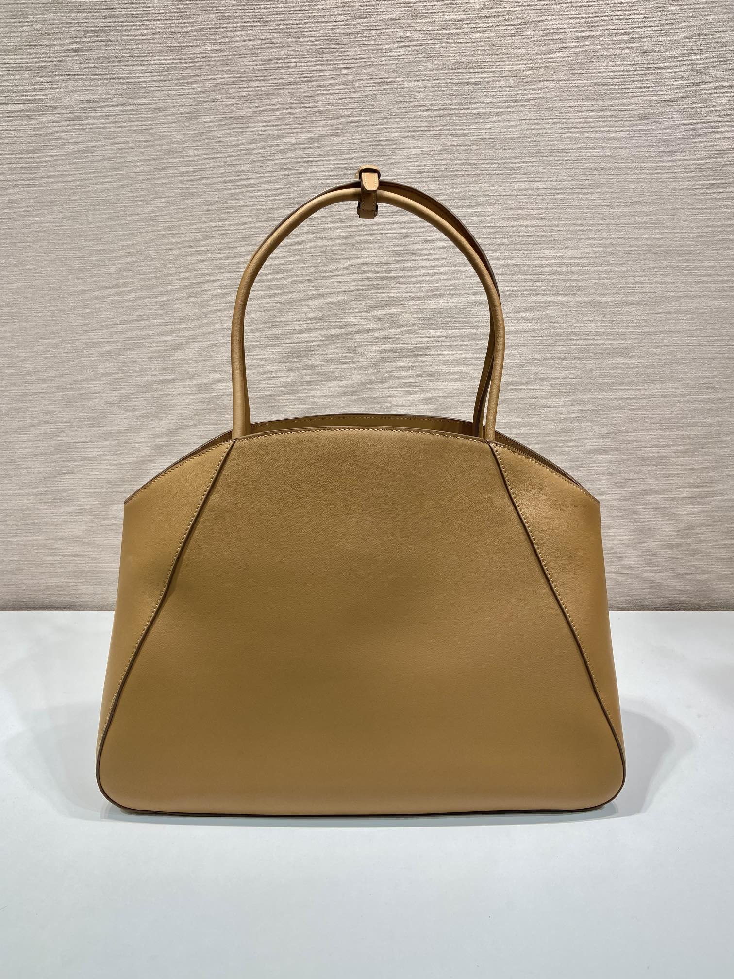 ELEGANT TOTE BAG 40 IN CIDER BROWN SMOOTH CALFSKIN mysite