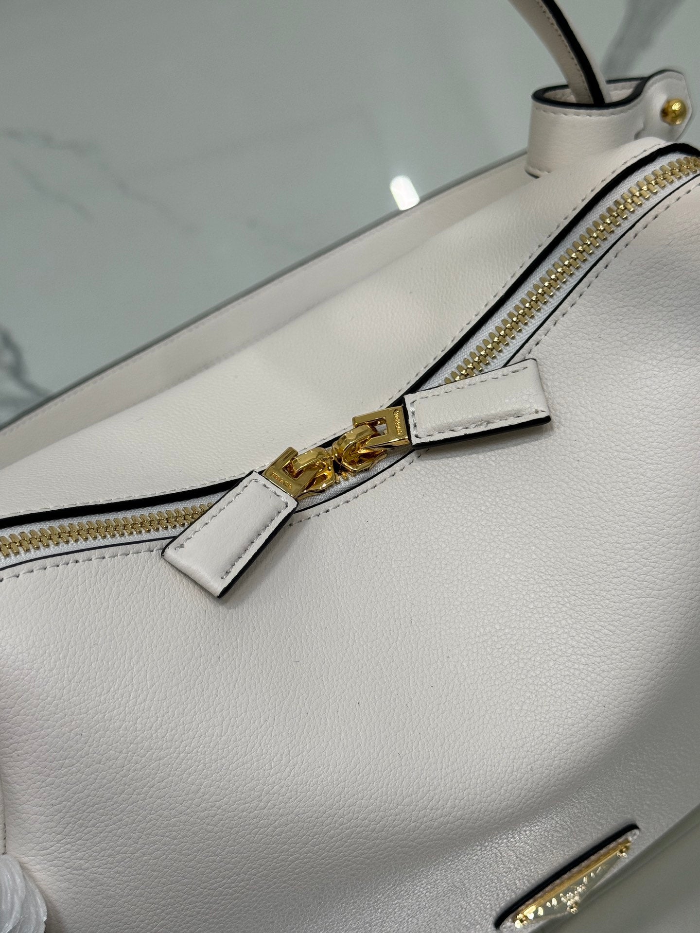 DARLING HANDBAG 25 IN WHITE SOFT GRAIN LAMBSKIN mysite