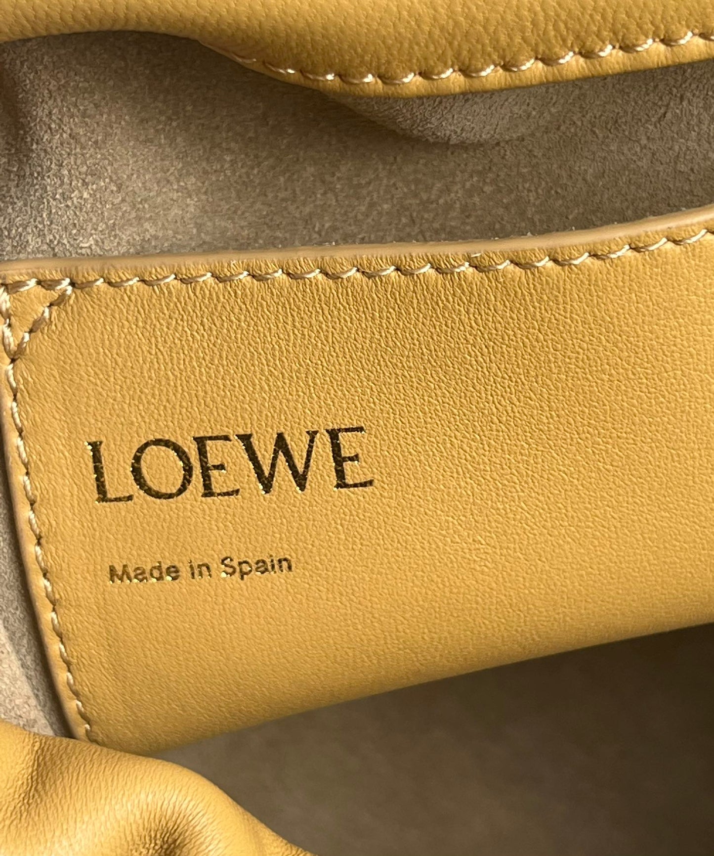 LOE 32 FLAMENCO PURSE BUCKET IN SAHARA MELLOW NAPPA LAMBSKIN mysite