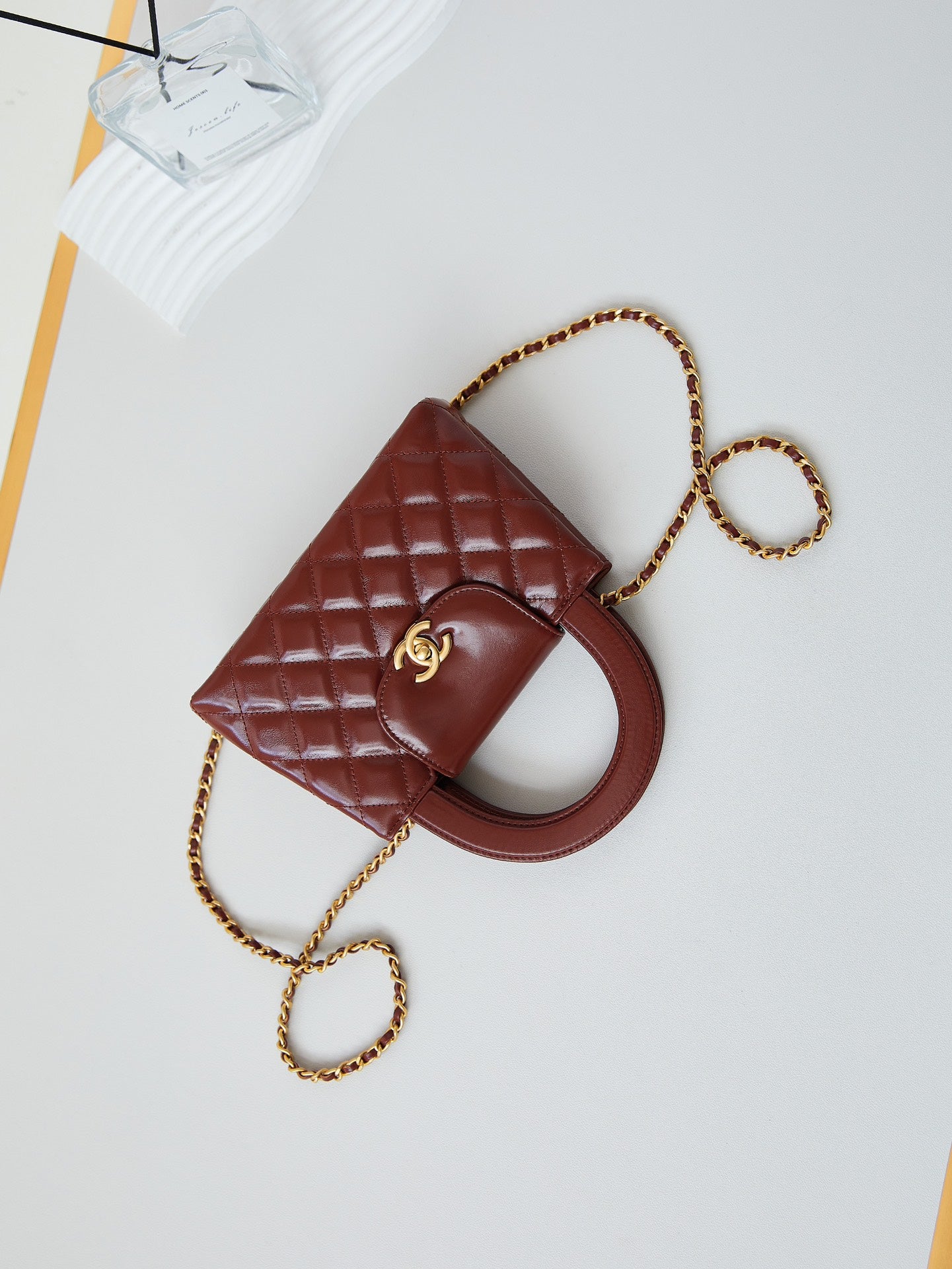 cc 24a nano 19cm kelly shopper bag burgundy lambskin mysite