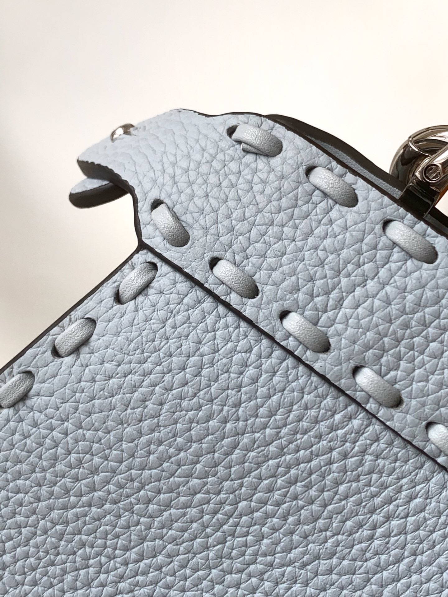 Peekaboo ISeeU Petite 20 Bag Baby Blue Leather Shw mysite