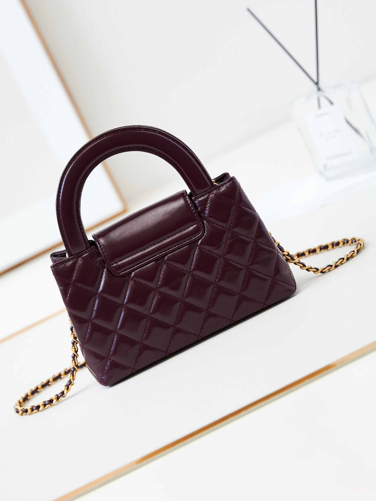 cc 24a nano 19cm kelly shopper bag cherry red lambskin mysite