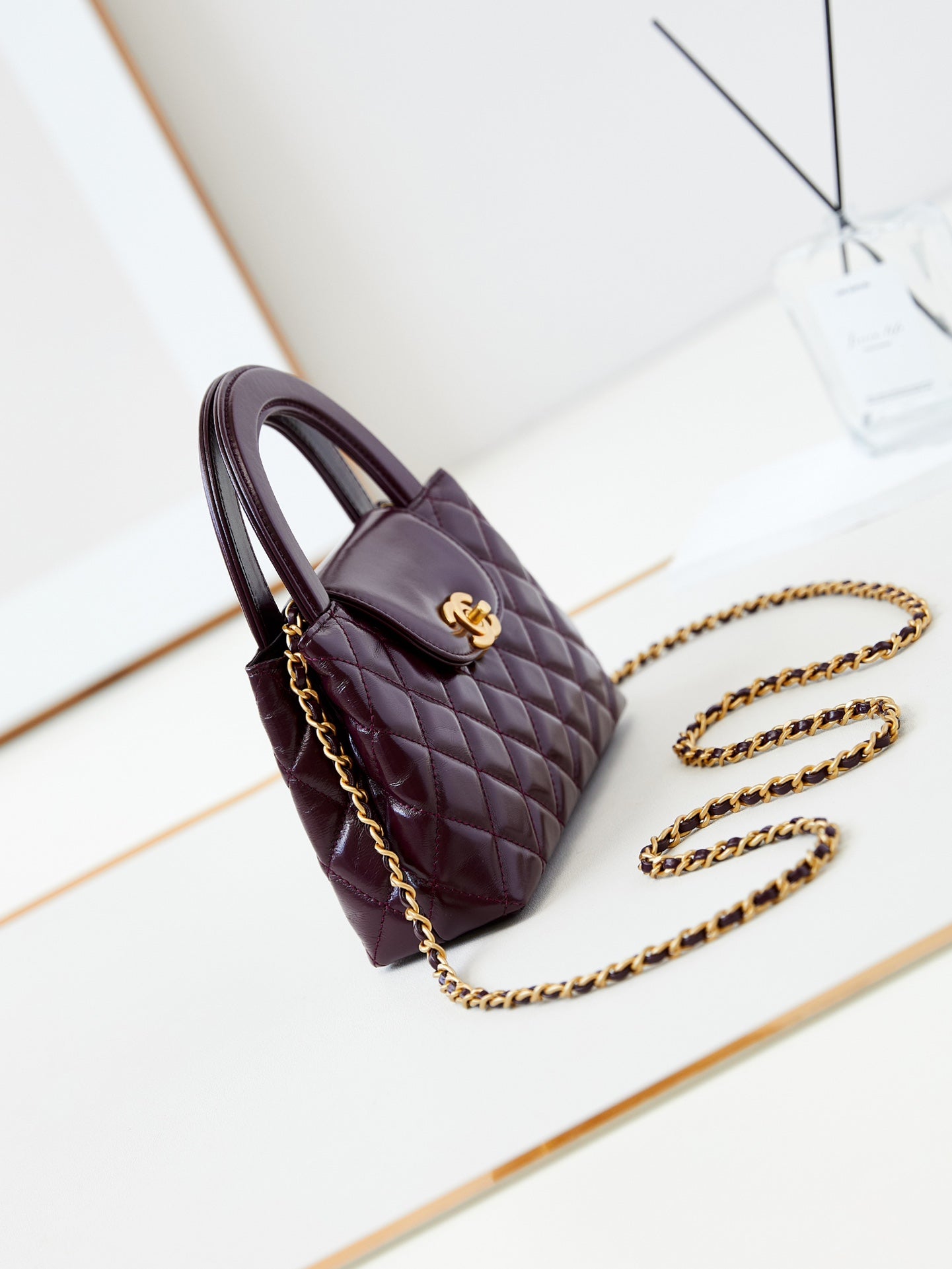 cc 24a nano 19cm kelly shopper bag cherry red lambskin mysite