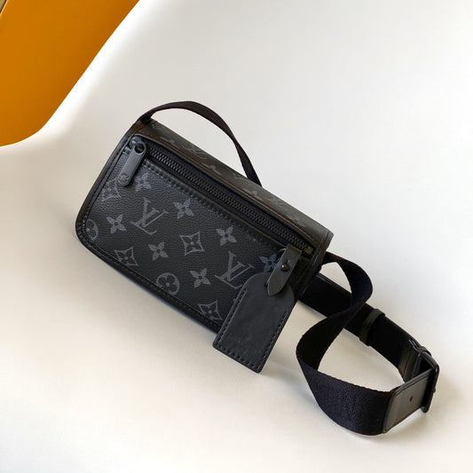 LV Bosphore Wearable Wallet 19cm Black Monogram Eclipse canvas mysite