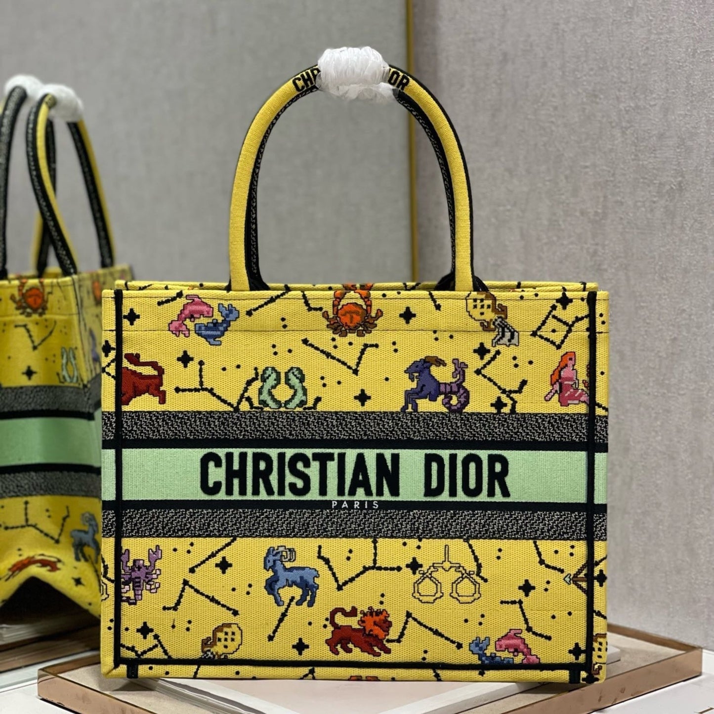 CD Tanabata Yellow Book Tote 36cm Bag Canvas 336543 mysite