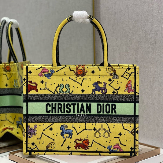 CD Tanabata Yellow Book Tote 36cm Bag Canvas 336543 mysite