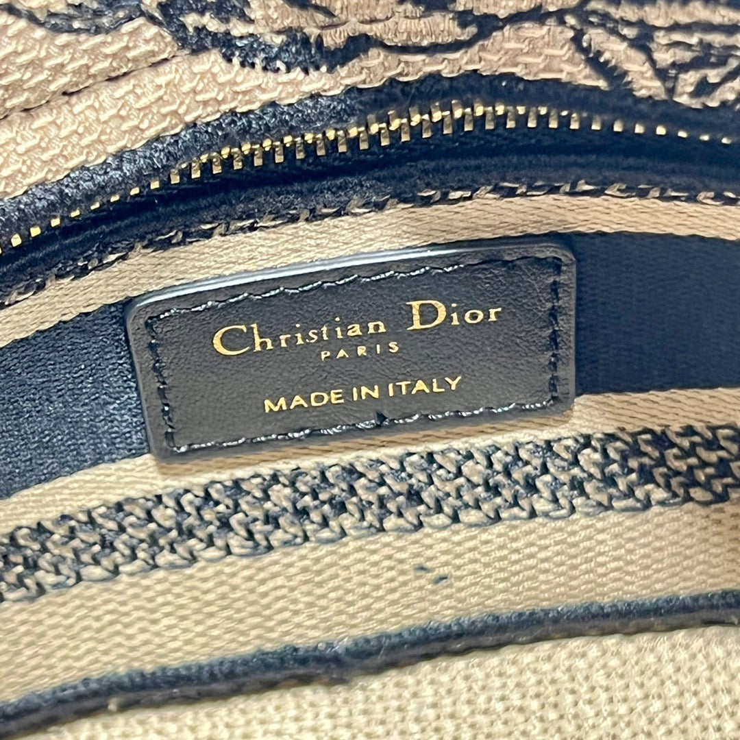 CD Paris White 17 Lady Dior Bag Canvas 336756 mysite