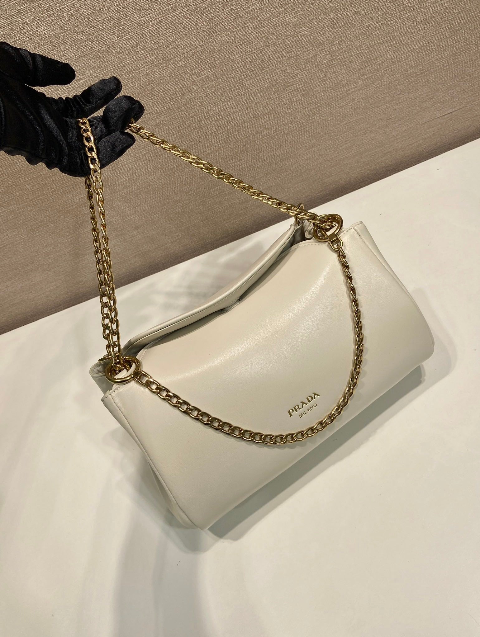 PRA Tumulte bag 24 white leather 280839 mysite