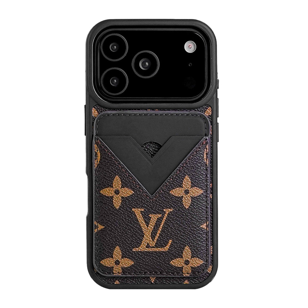 Luxe Louis Vuitton Leather Case For iPhone 17/ 16/ 15/ 14s mysite