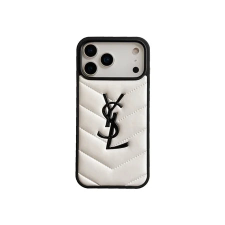 YSL Luxurious Leather Phone Case iPhone 17-12s mysite