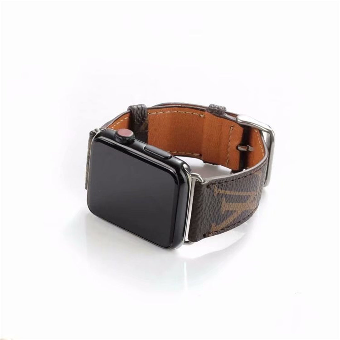 CLASSIC BROWN  LUXURY STRAP FOR APPLE WATCH BANDSs-1 mysite