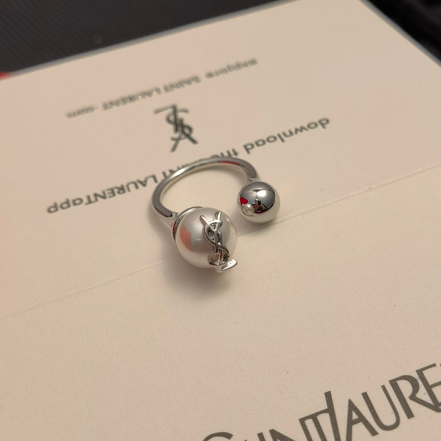 Pearl Fashion Open Ring mysite