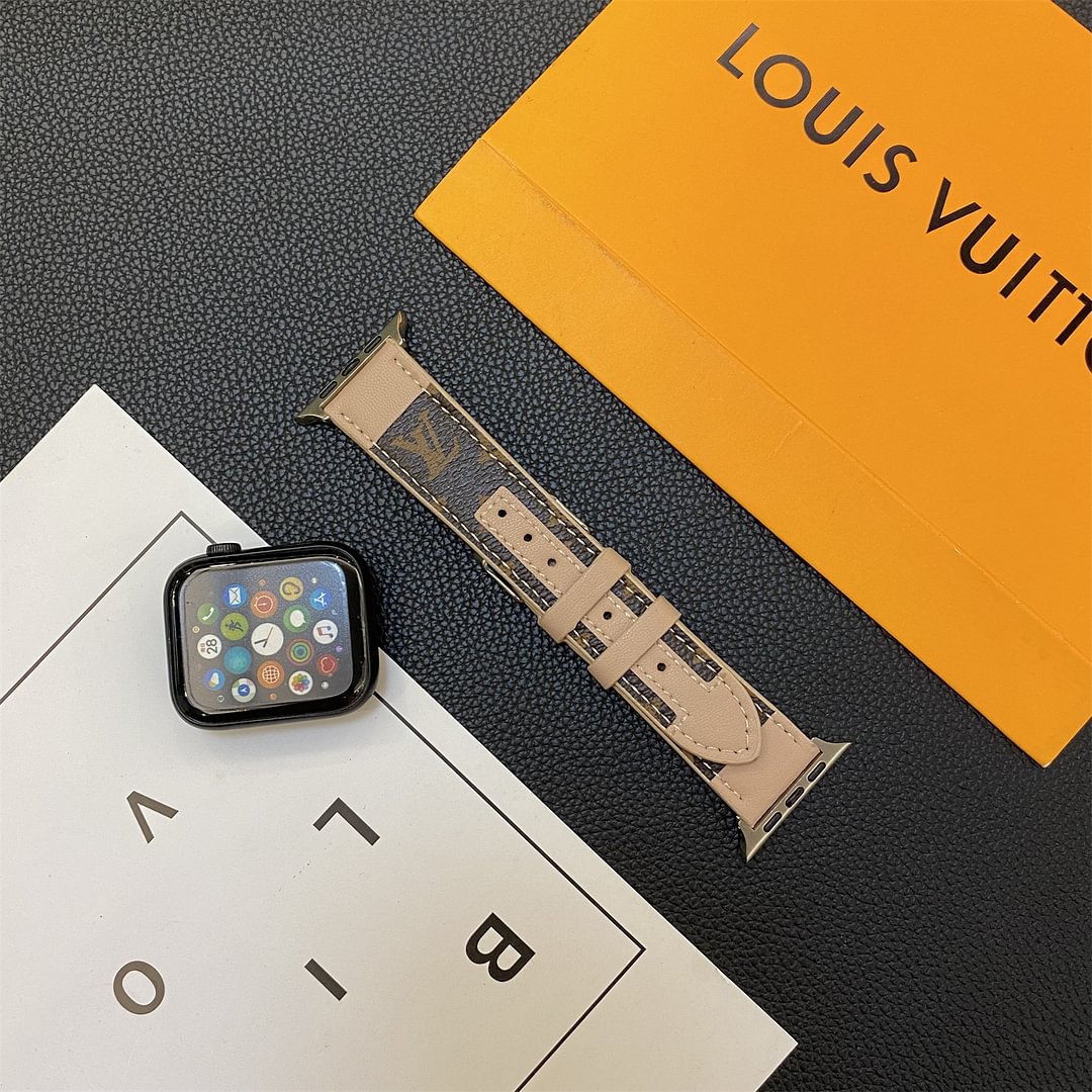 APPLE WATCH STRAP STITCHING MONOGRAM LEATHERs-1 mysite