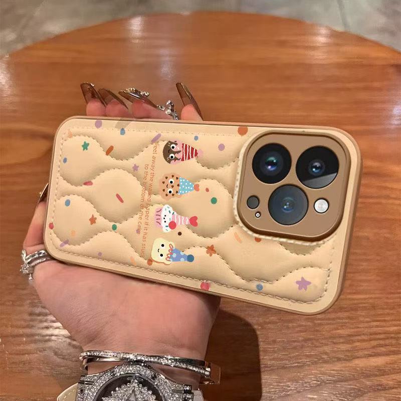 Featherlight Luxury: Trendsetters' Cookie iPhone Case1 mysite