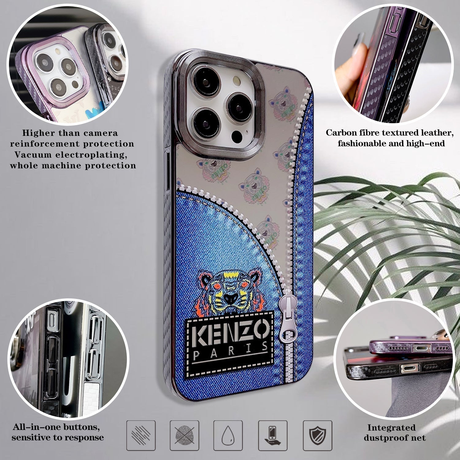 KENZO iPhone case A35  A361 mysite