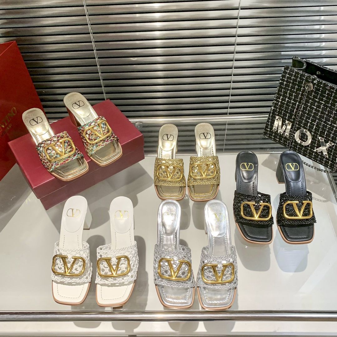 Hollow High Heel Slippers mysite