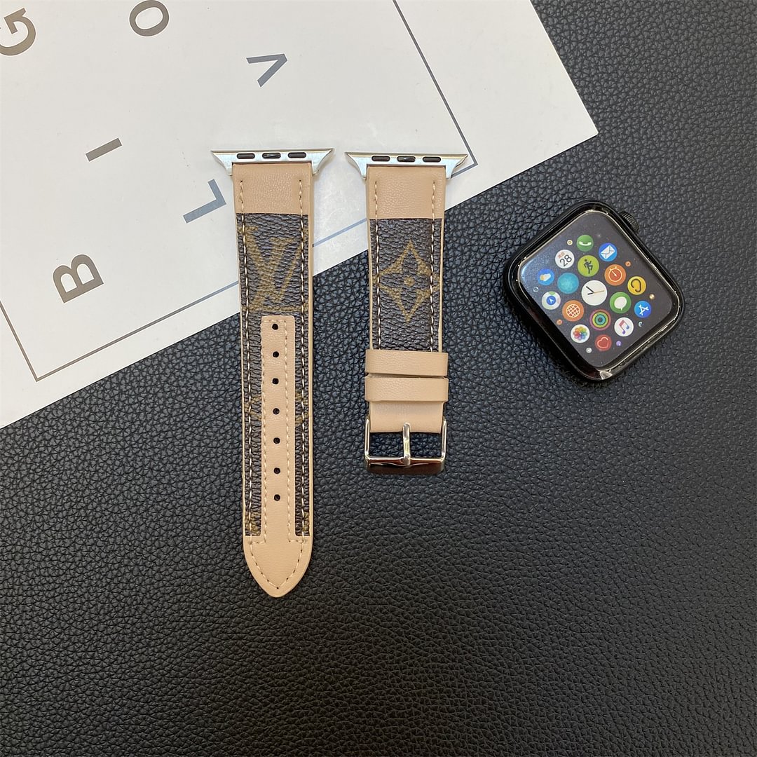 APPLE WATCH STRAP STITCHING MONOGRAM LEATHERs-1 mysite