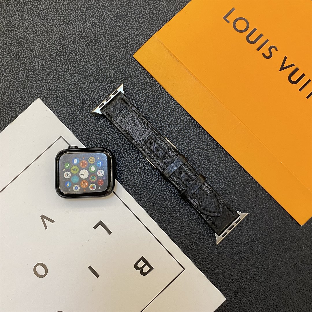APPLE WATCH STRAP STITCHING MONOGRAM LEATHERs-1 mysite