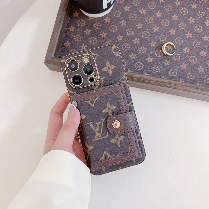 Luxury Classic Color Card Bag Apple iPhone Cases mysite
