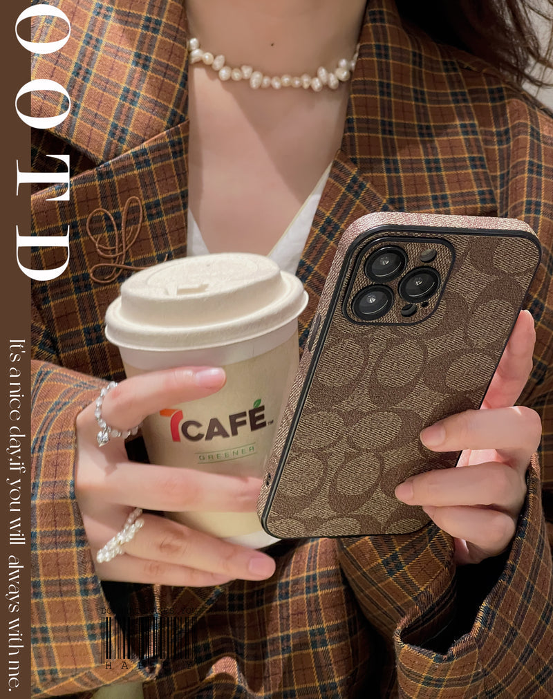Coach iPhone Case  Coffee -QB2404021 mysite