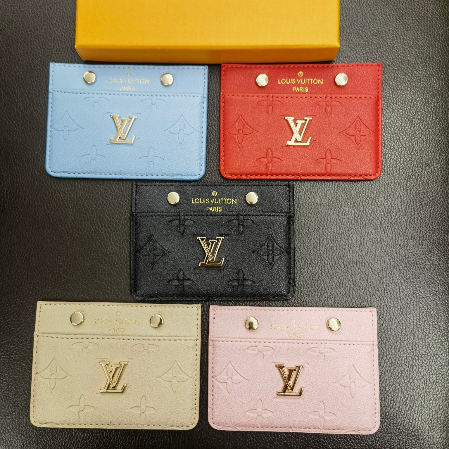 LV Signature Slim Card Holder Wallets mysite
