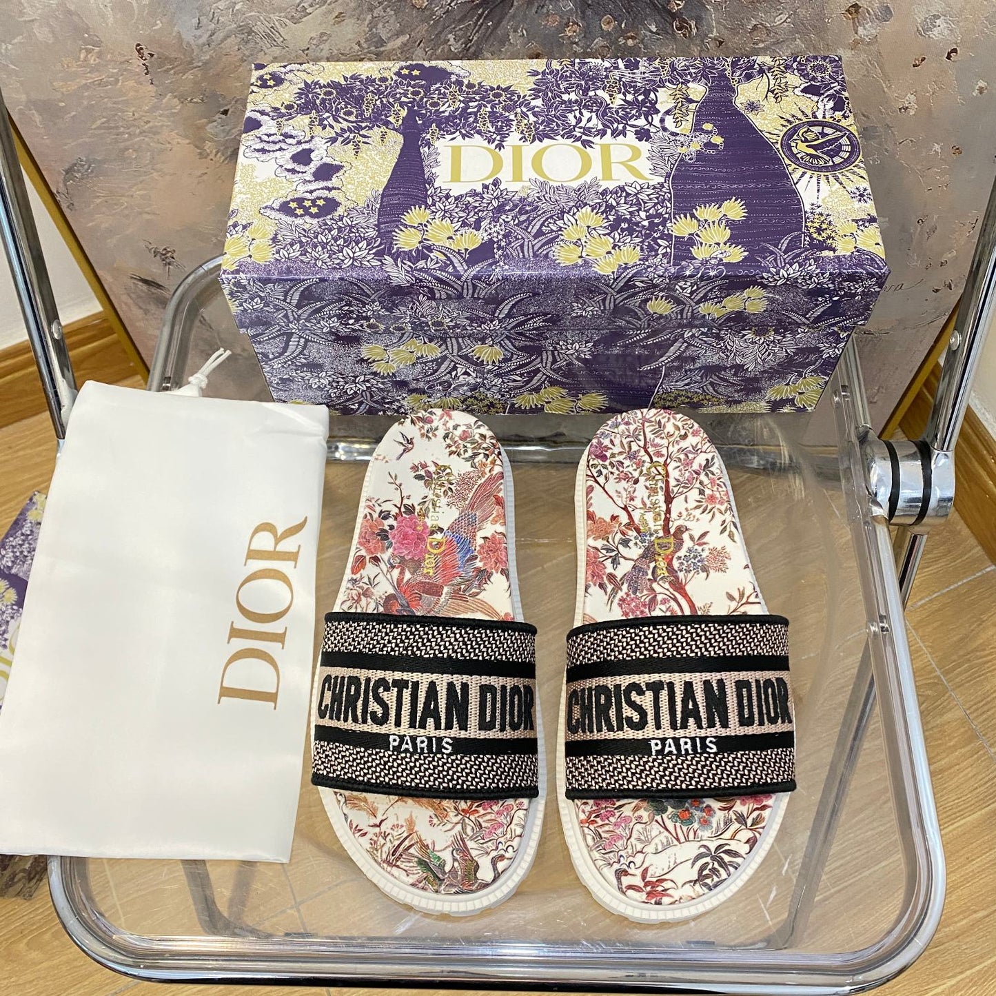 Jacquard Pattern Slippers-1 mysite