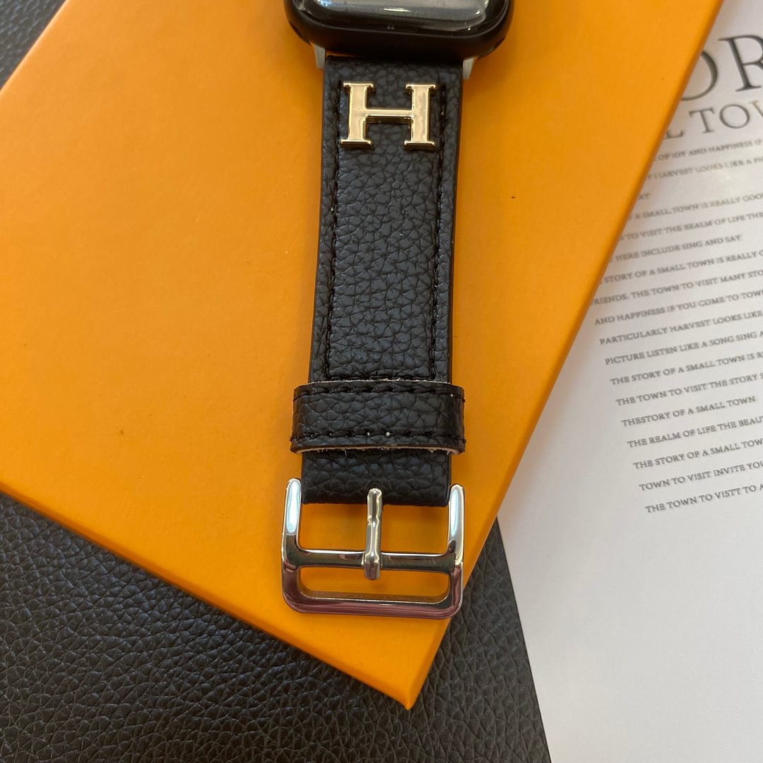 Genuine Pattern Leather Apple Watch Straps-1 mysite