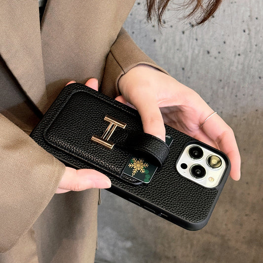 H Card Holder Leather iPhone Case1 mysite