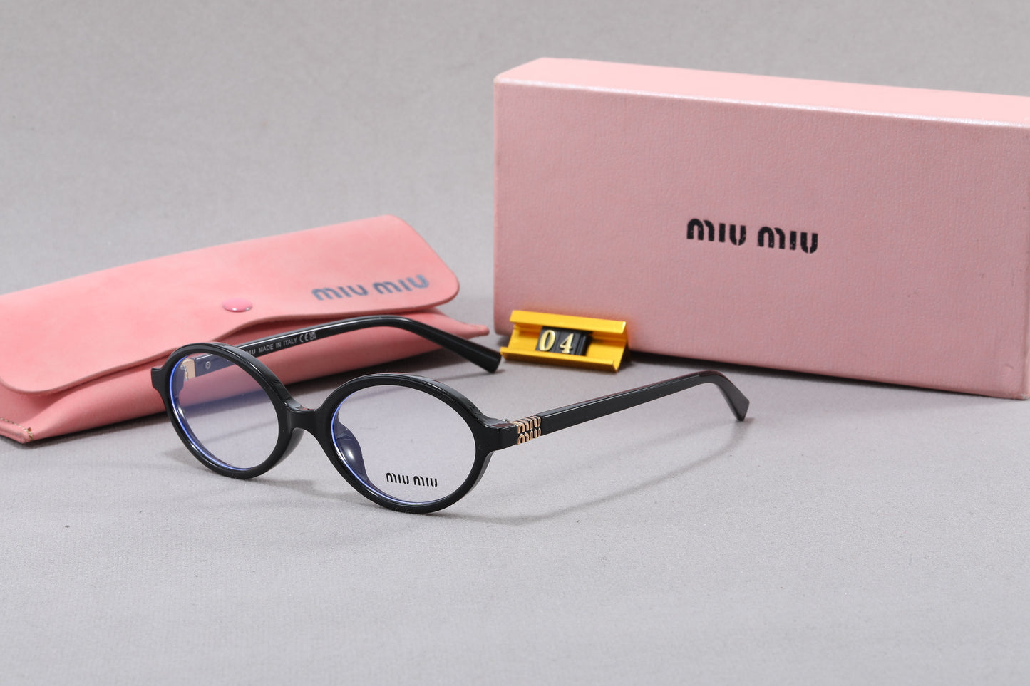 6Leopard Print Square Frame Retro Glasses & Sunglasses-s12 mysite