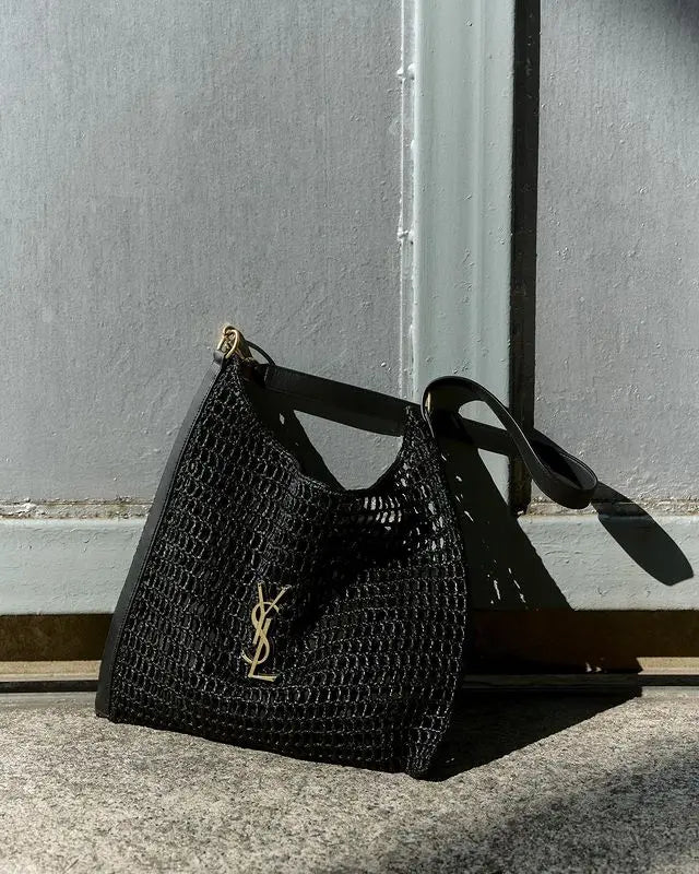 SAINT LAURENT YSL Raffia tote Bag mysite
