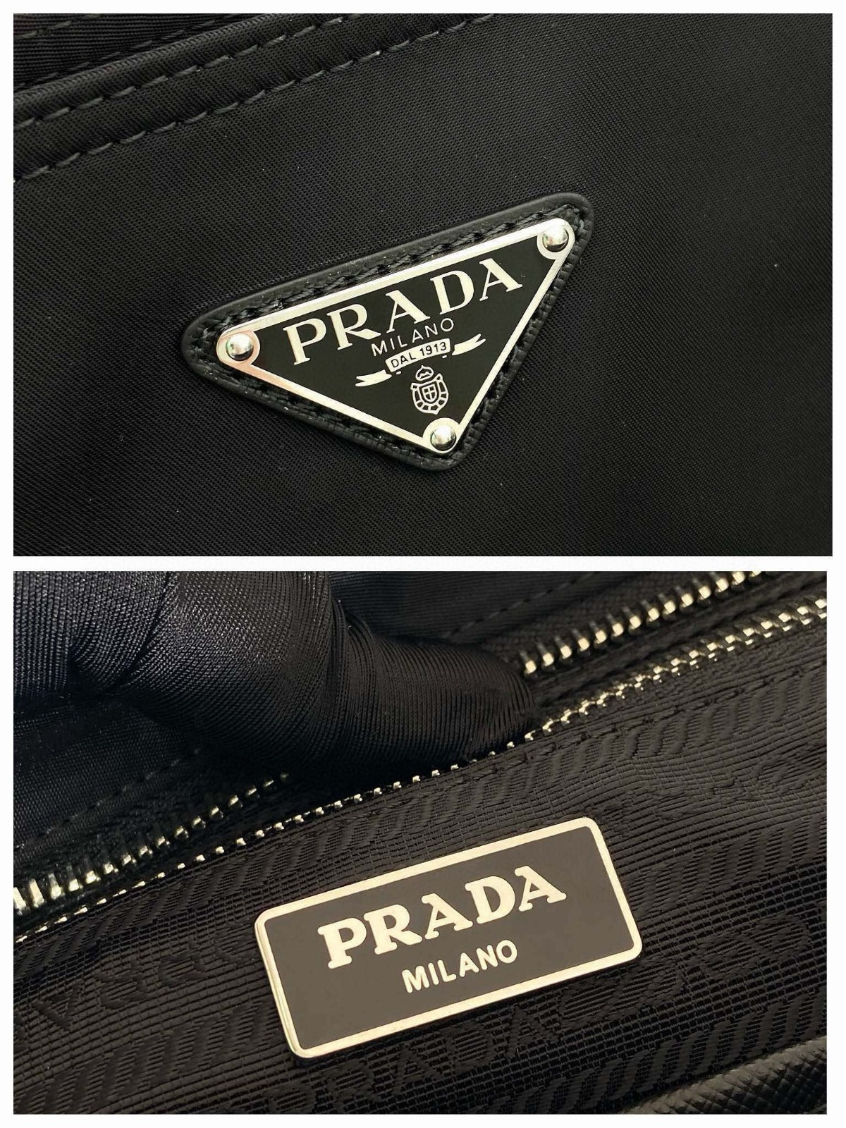 Prada Baby Bag Black Re-nylon mysite