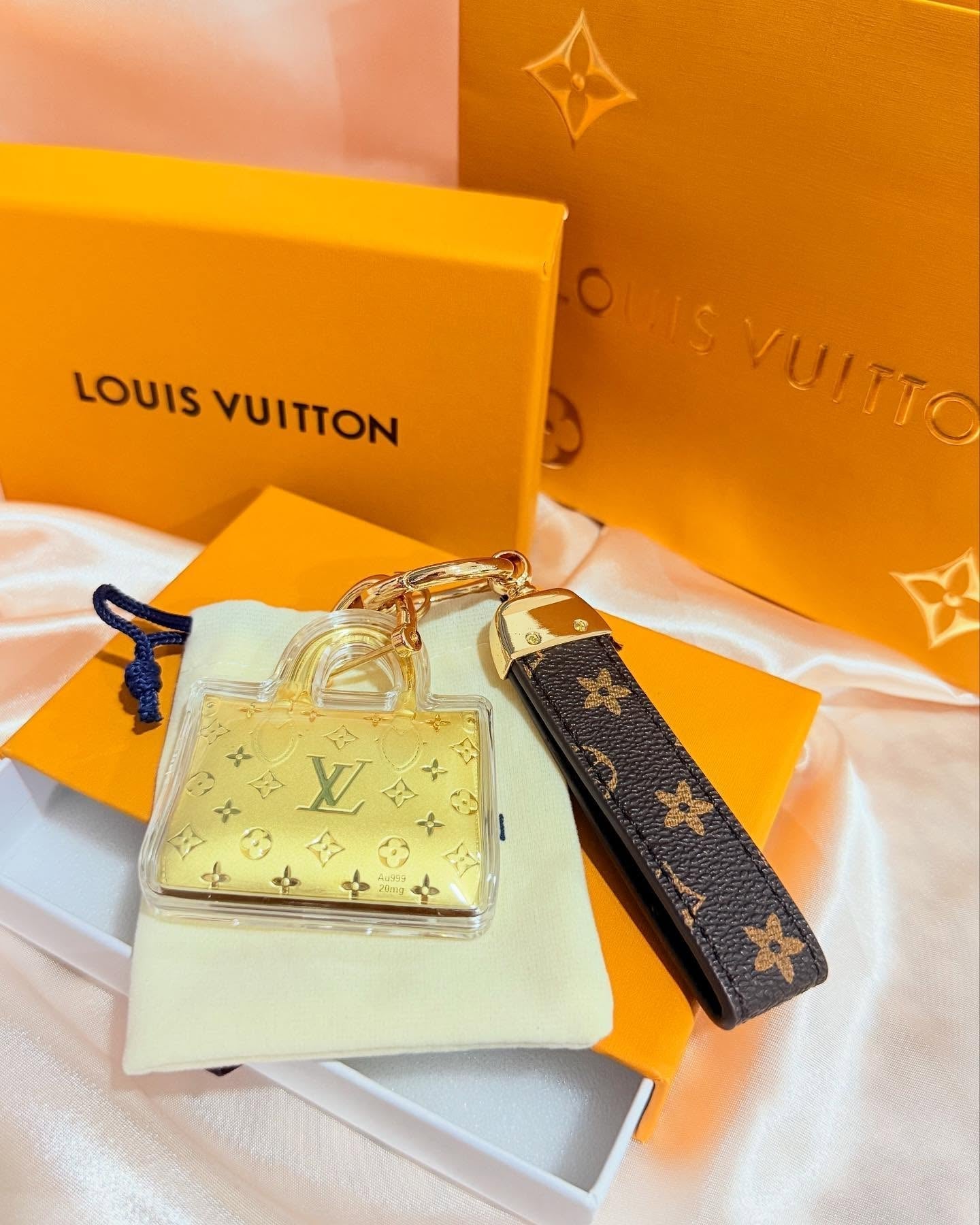 Keychain Gold Mini Bags mysite