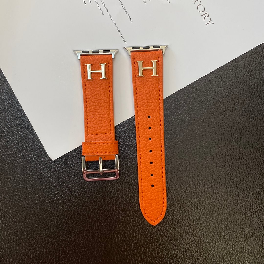 Genuine Pattern Leather Apple Watch Straps-1 mysite
