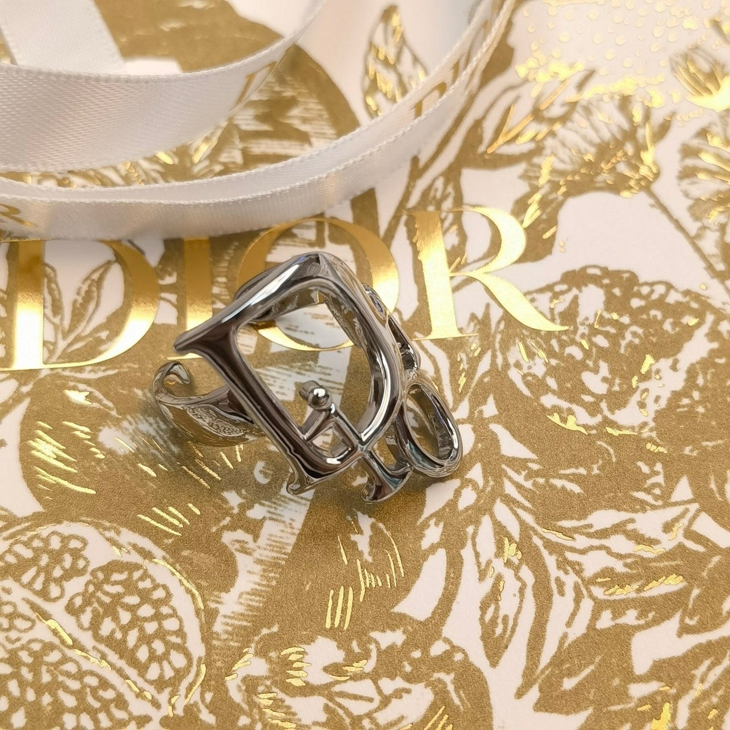 Hollow Lettering Open Rings-s mysite