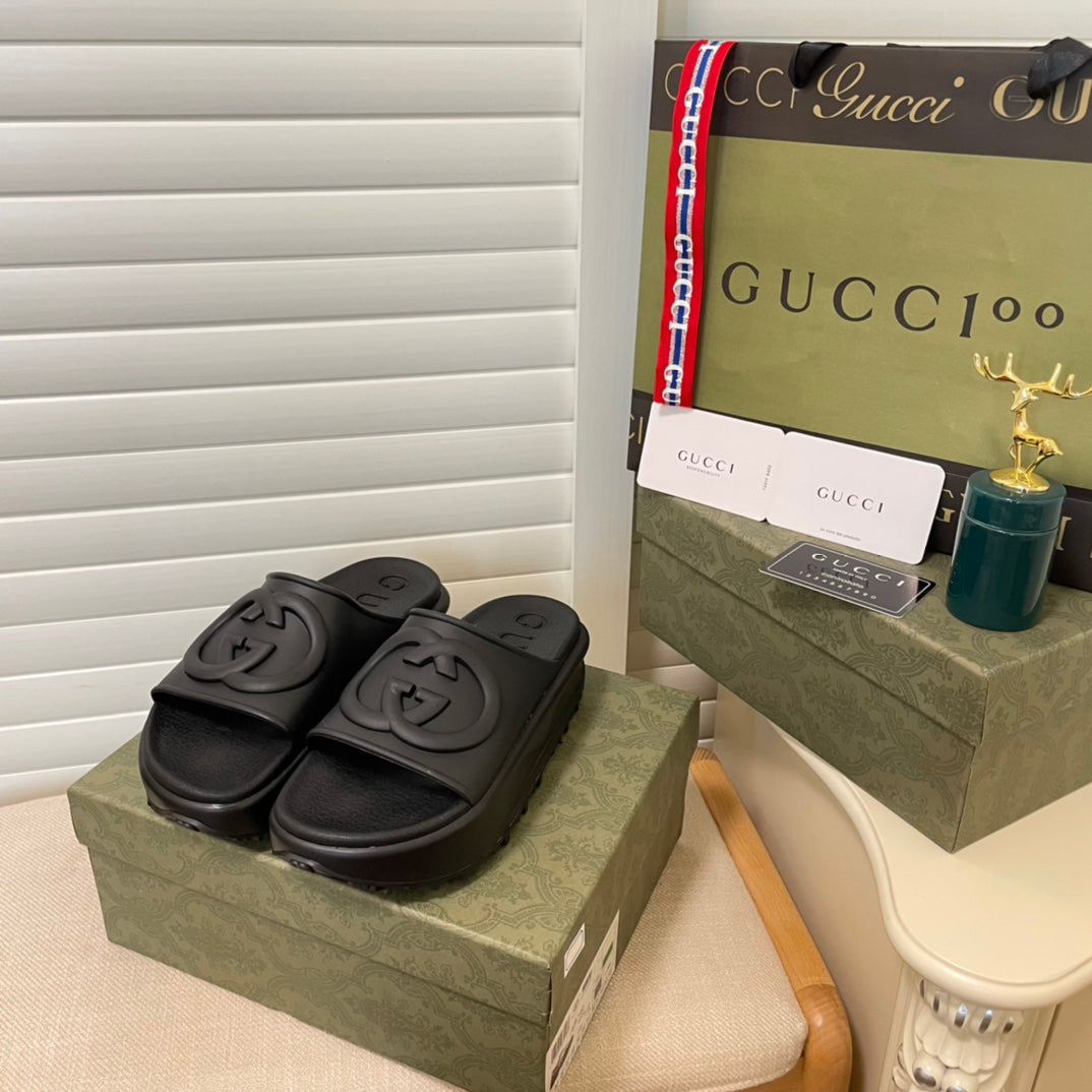 Women's-1 Platform Slippers-1 mysite