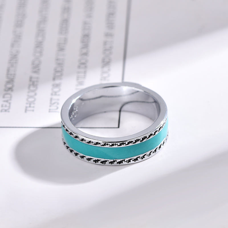 Blue Enamel Rings-s mysite