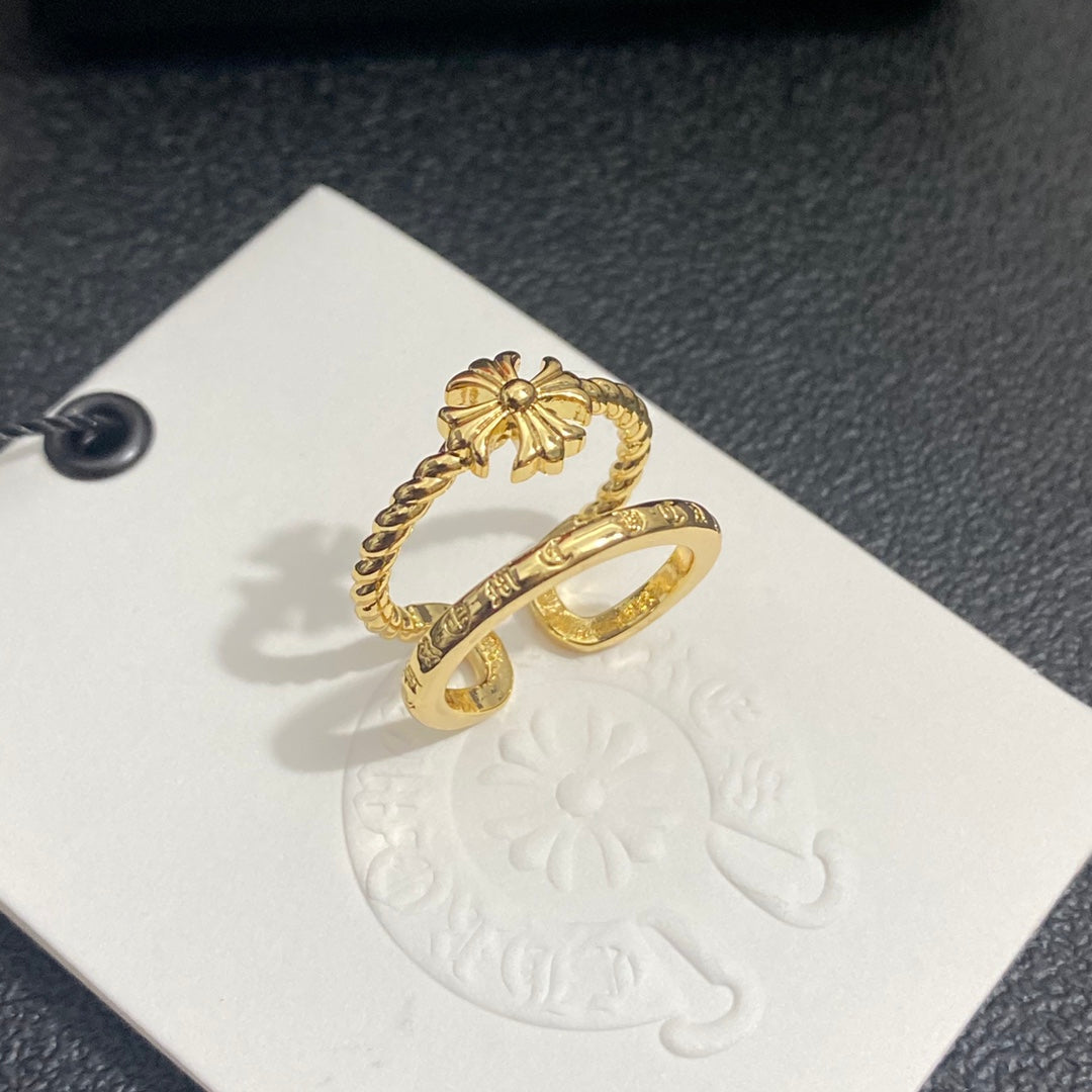 2-color Personalized Open Ring mysite