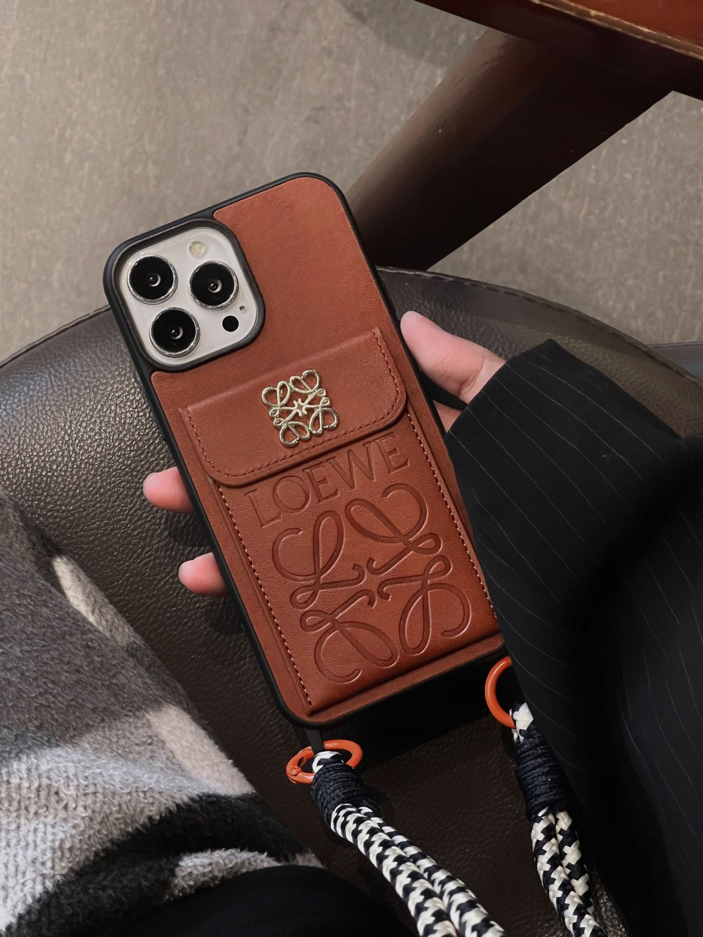 Loe Card Holder Leather iPhone Case1 mysite