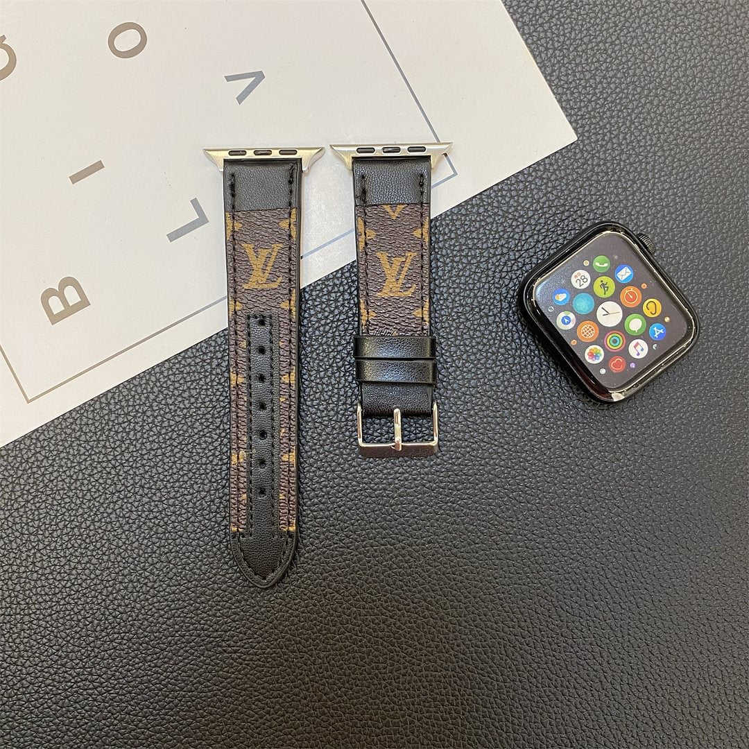 APPLE WATCH STRAP STITCHING MONOGRAM LEATHERs-1 mysite