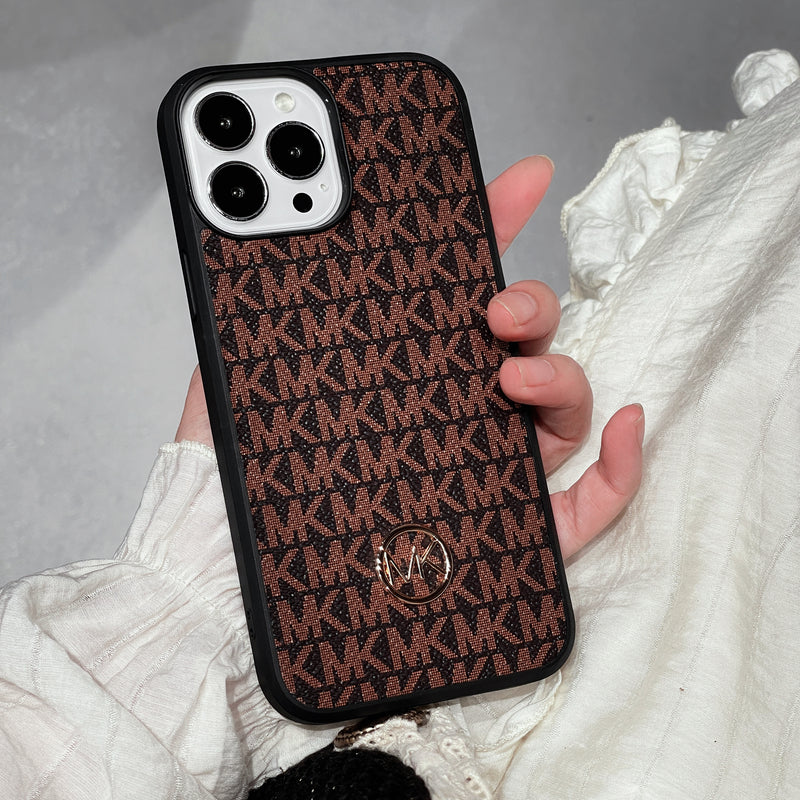 Michael Kors iPhone Case Brown-MKK2406031 mysite