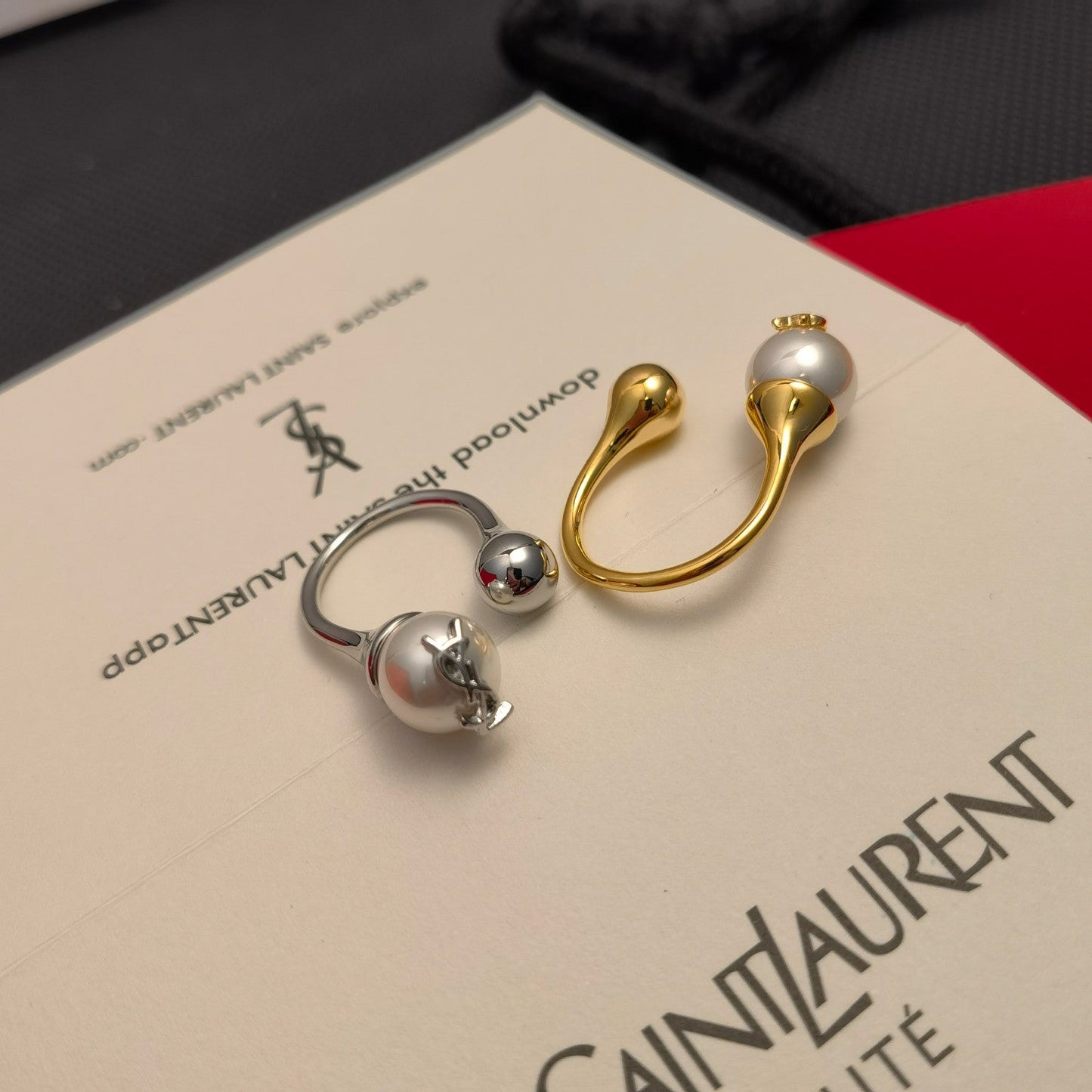 Pearl Fashion Open Rings！ mysite