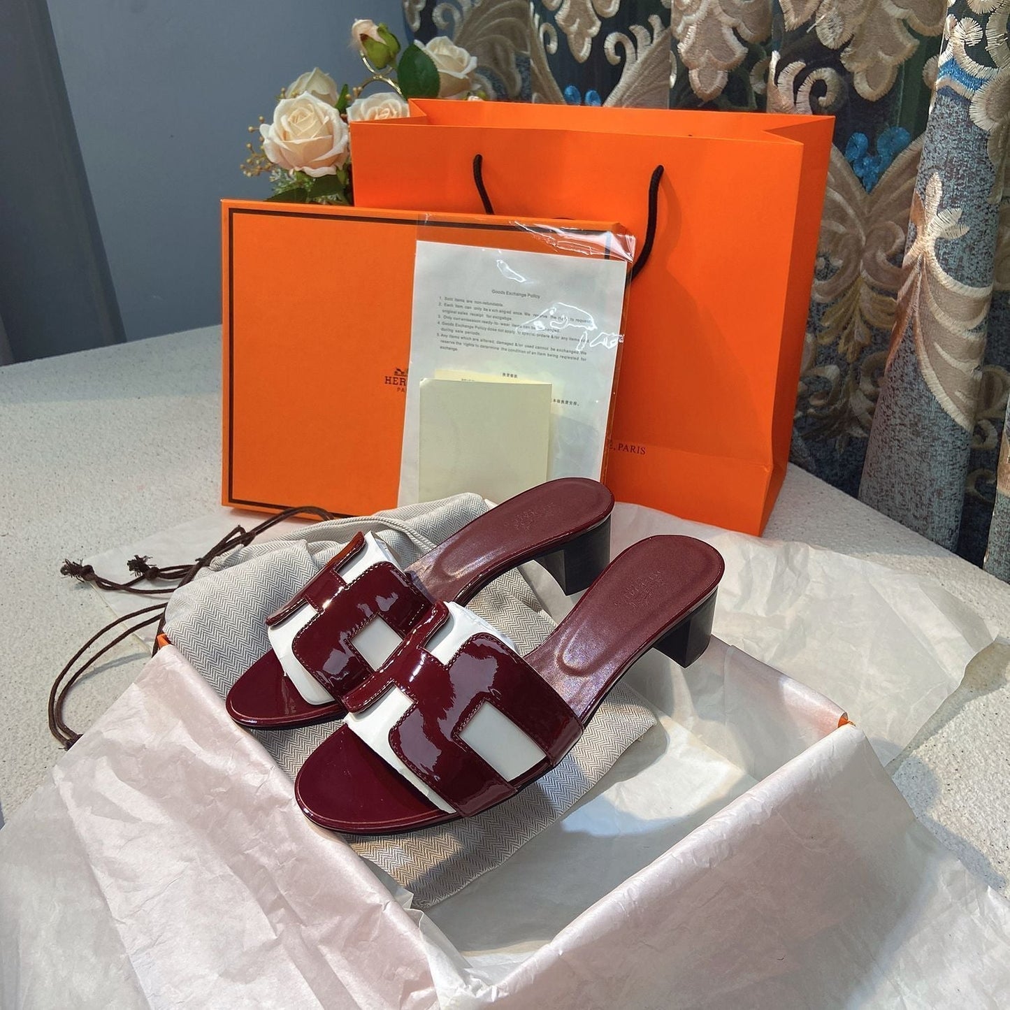 Clas-1s-1ic H Heel Sandals-1 mysite