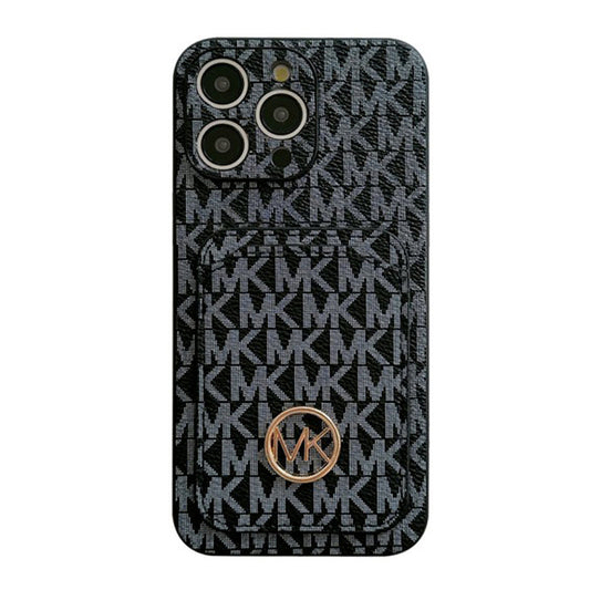 MK Card Bag Gold Logo iPhone Case1 mysite