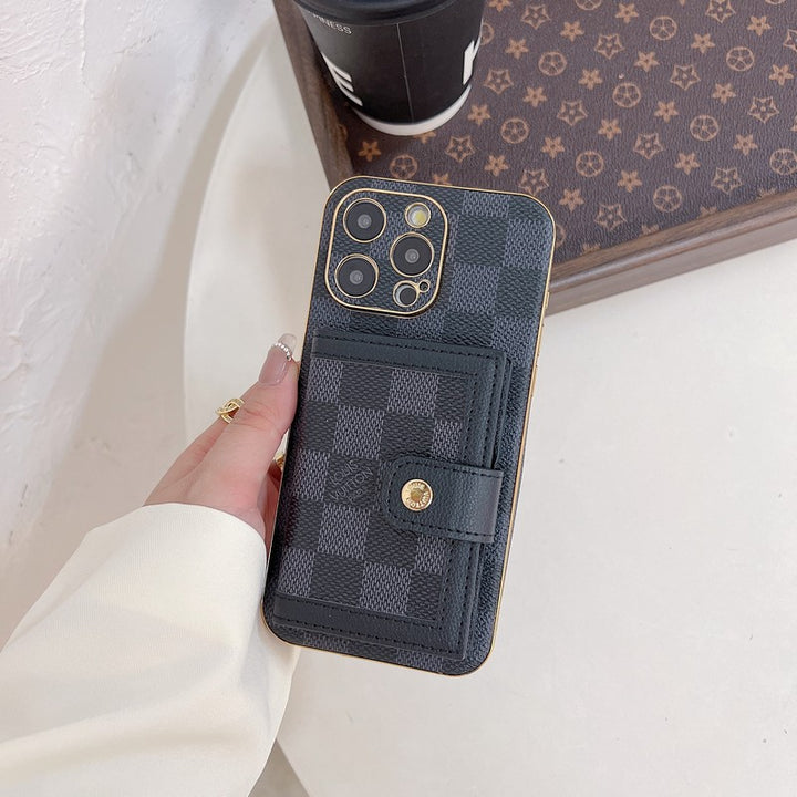 Luxury Classic Color Card Bag Apple iPhone Cases mysite