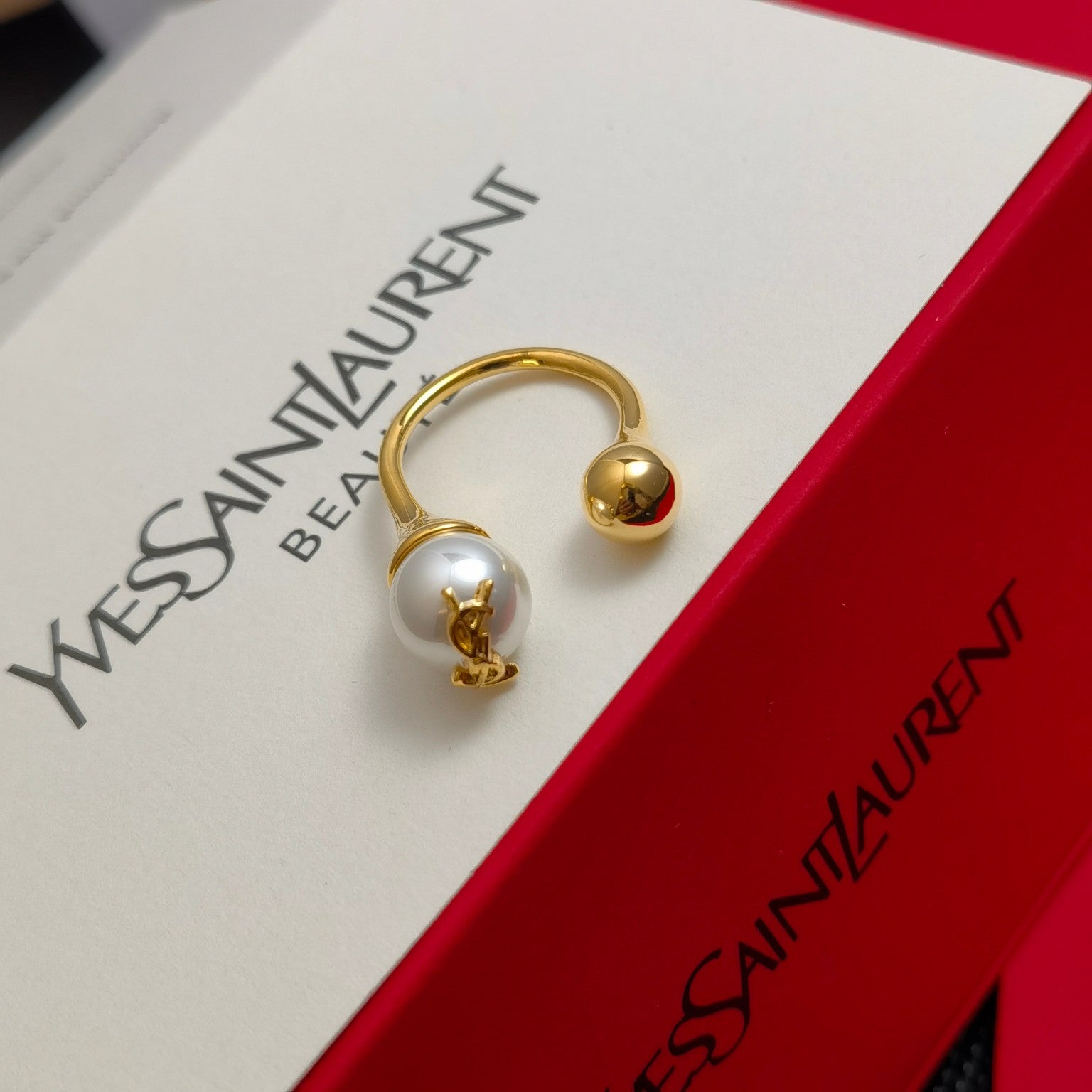 Pearl Fashion Open Ring mysite