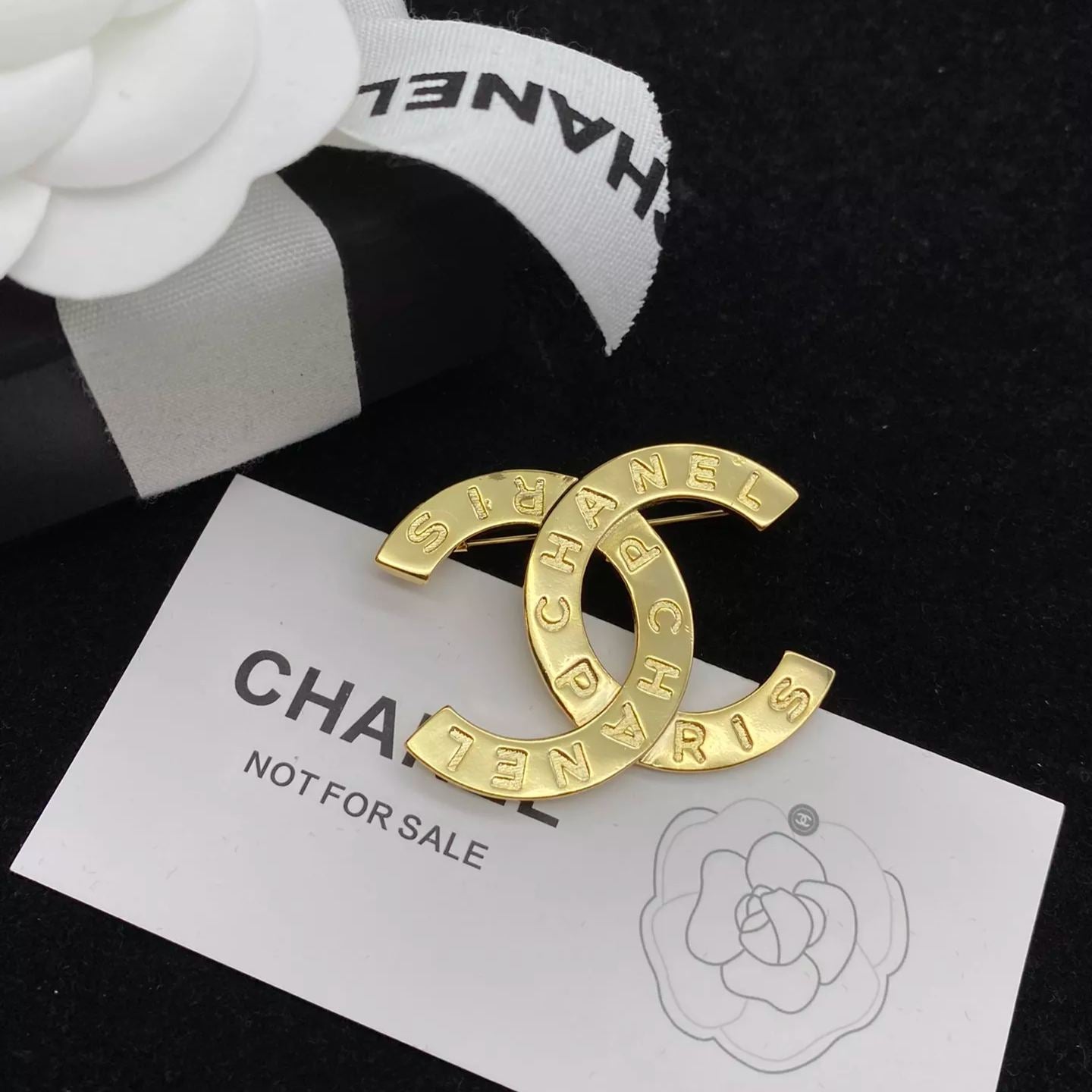 Simple Engraved Letter Brooch-1-s mysite