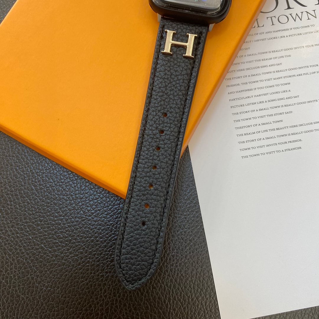 Genuine Pattern Leather Apple Watch Straps-1 mysite