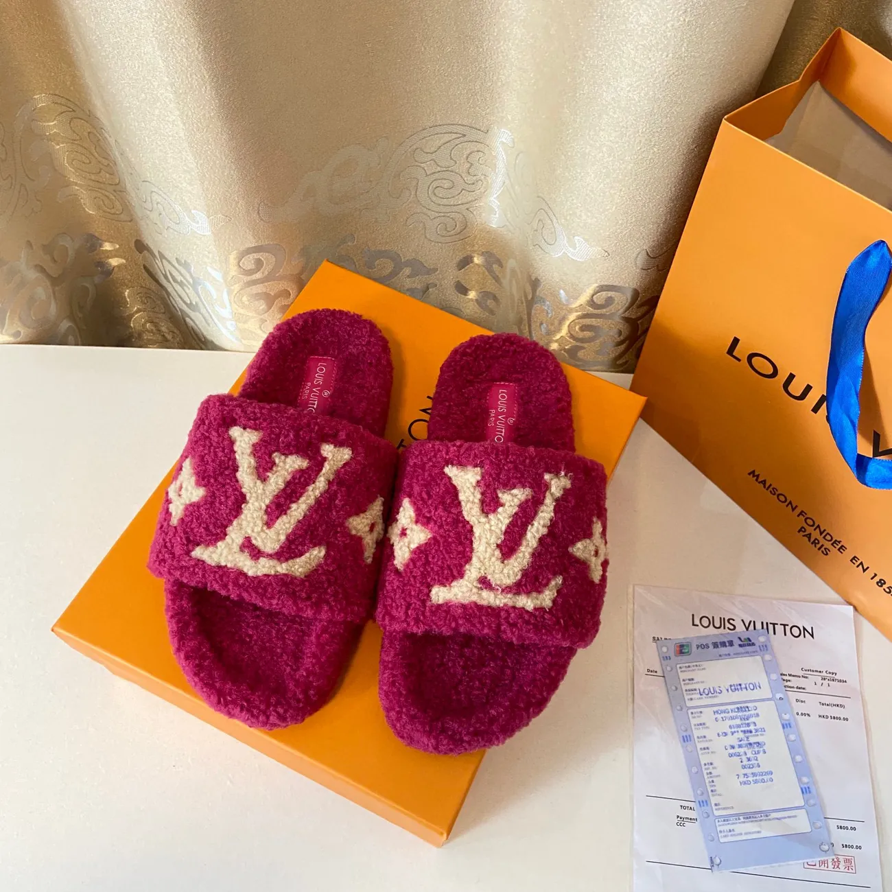 Lamb Wool Slippers-1 mysite