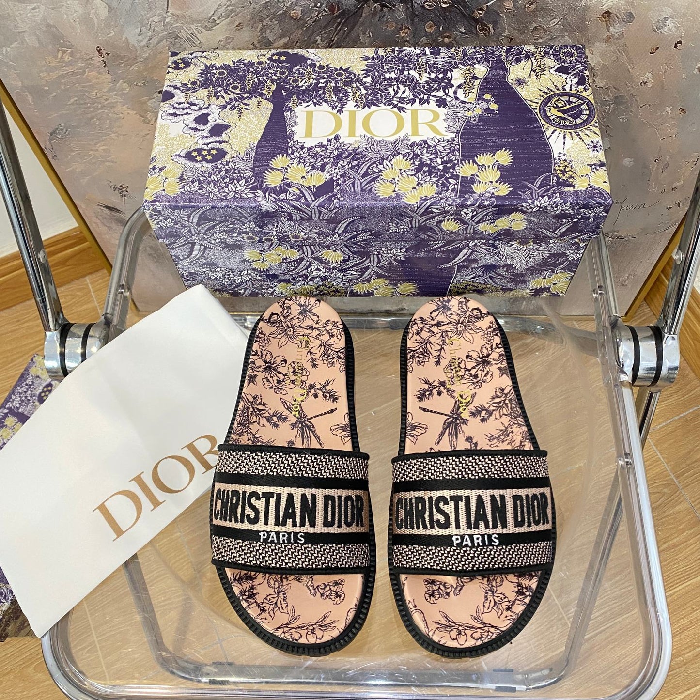 Jacquard Pattern Slippers-1 mysite